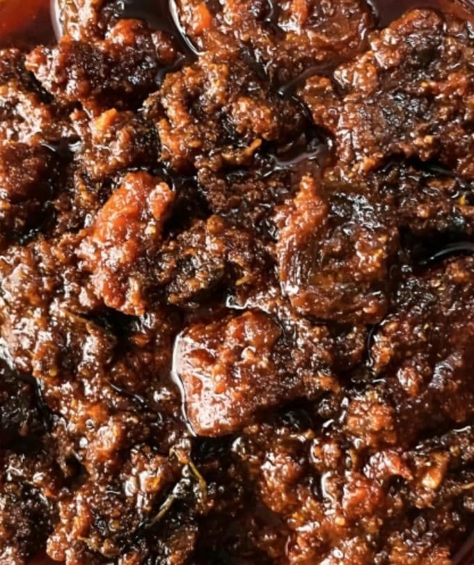 Buy Gongura Mutton Pickle online - Pickle Basket Gongura Mutton Pickle - Non-Vegetarian Pickle from Pickle Basket